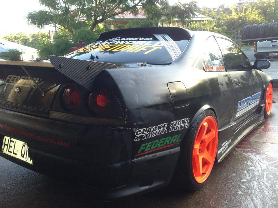 Drag Wing R33 R33 Skyline – Drift and drag developments