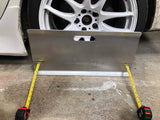 Wheel alignment toe plates